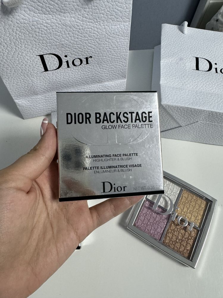 Палетка хайлайтер Dior Backstage 001/ Палетка хайлайтер Діор