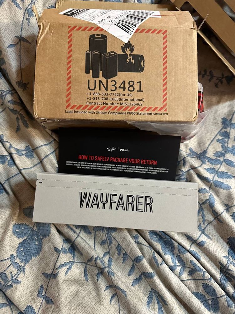 Окуляри  Ray-Ban Meta Wayfarer