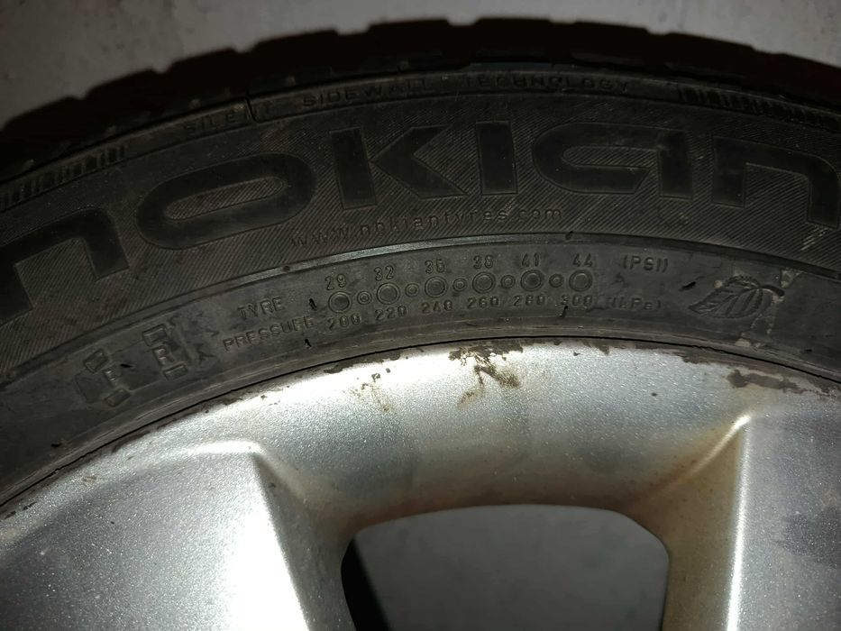 Felgi Koła R16 5x100 Opony zima NOKIAN 205/55