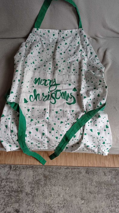 Fartuch kuchenny Bożonarodzeniowy