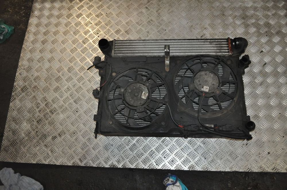 Wentylatory chłodnice komplet SHARAN mk2 1.9