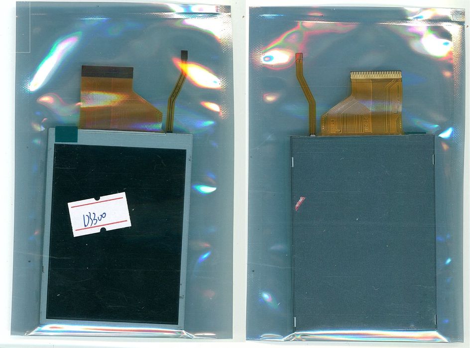 lcd nikon d3300 + podświetlanie