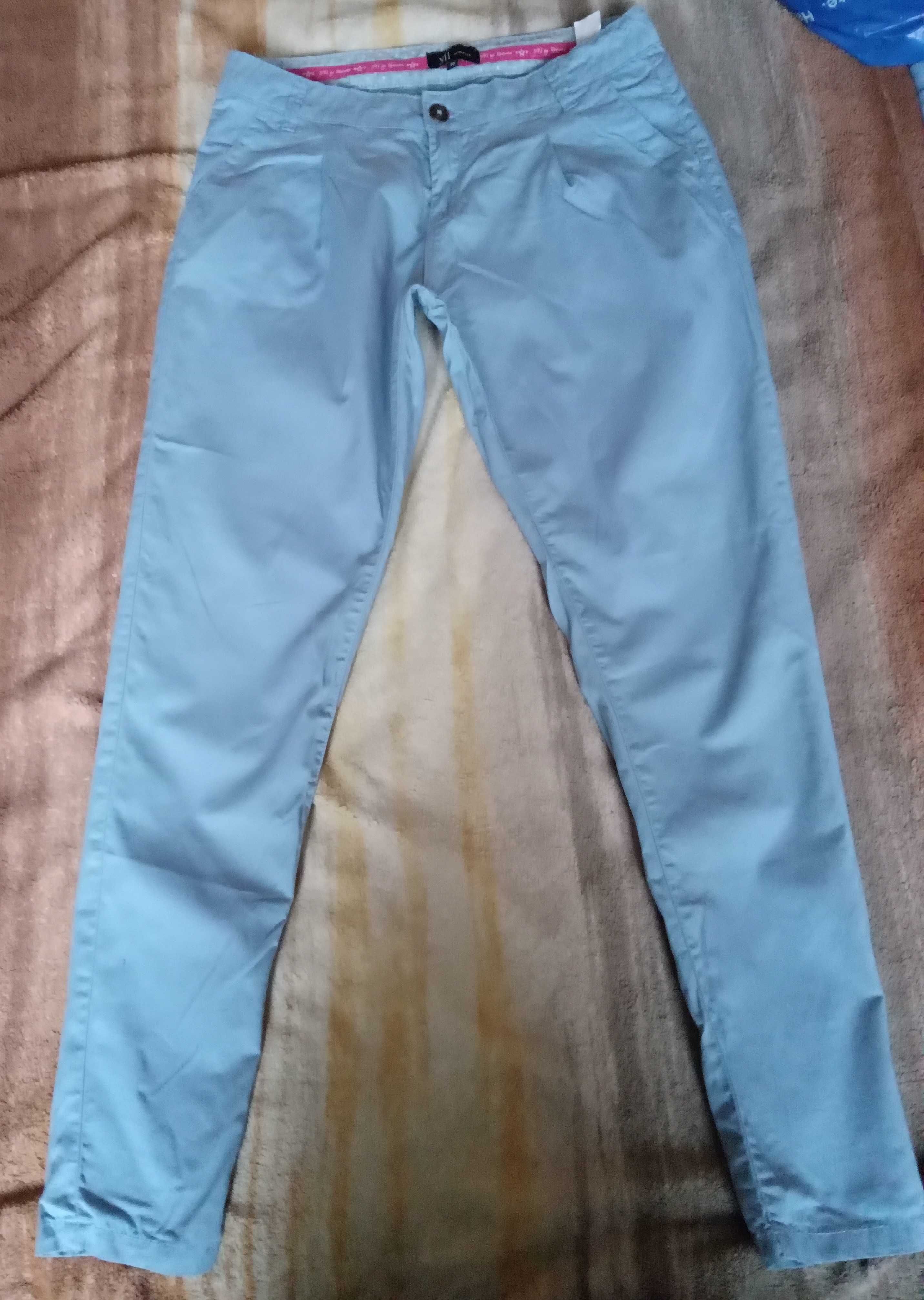 Spodnie rozmiar 36 reserved kolor błękit