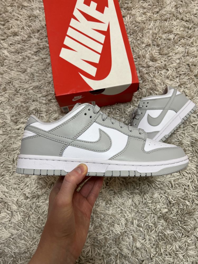 Кросівки Nike Dunk Low Grey Fog Grey/White Dd1391-103