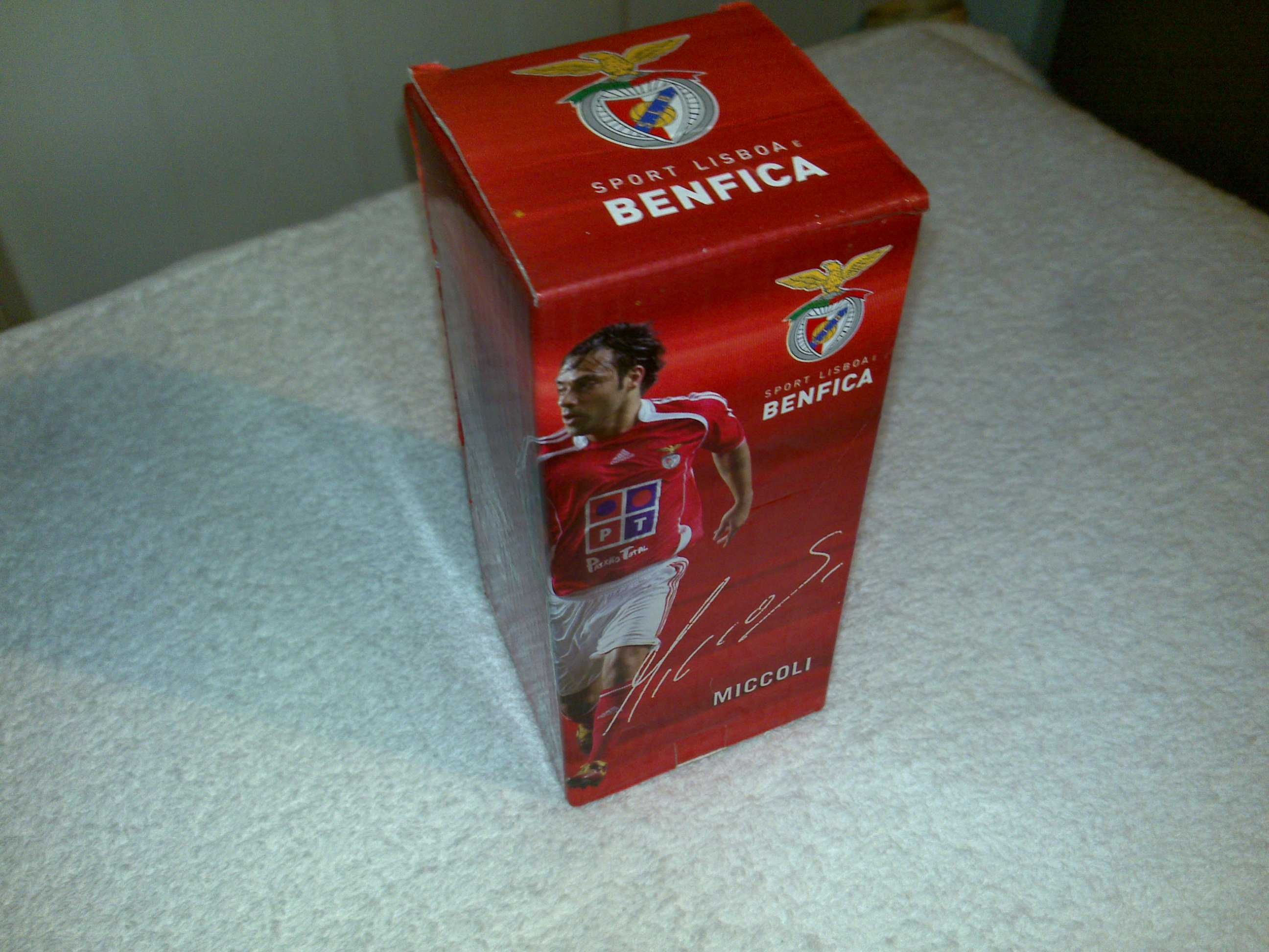 benfica (copo com a imagem do jogador miccoli) produto oficial