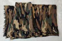 Szalik moro męski camouflage zimowy ciepły Zara man