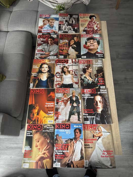 Gazety magazyn czasopismo „ Kino”15 szt 2003 - 2005r
