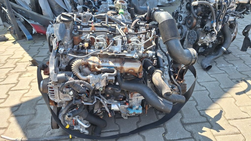 Silnik skrzynia Toyota Yaris 1ND 1.4 D4D 2008 kompletny ze skrzynia
