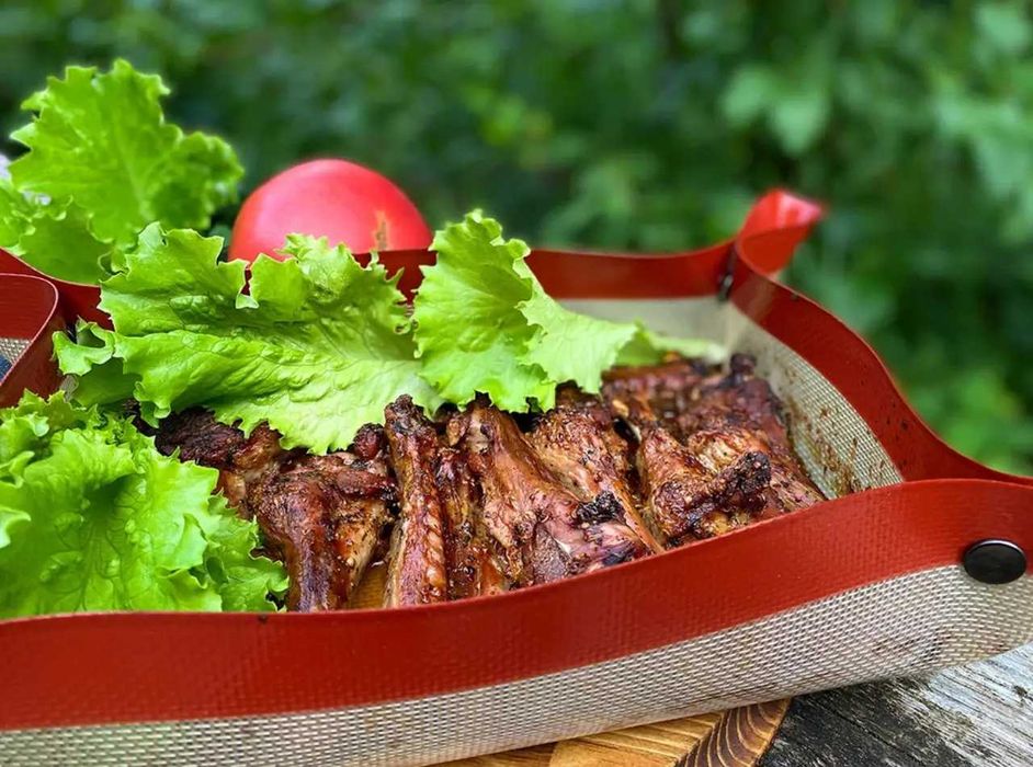 Термостійкий силіконовий килимок для випічки 40×30 см.