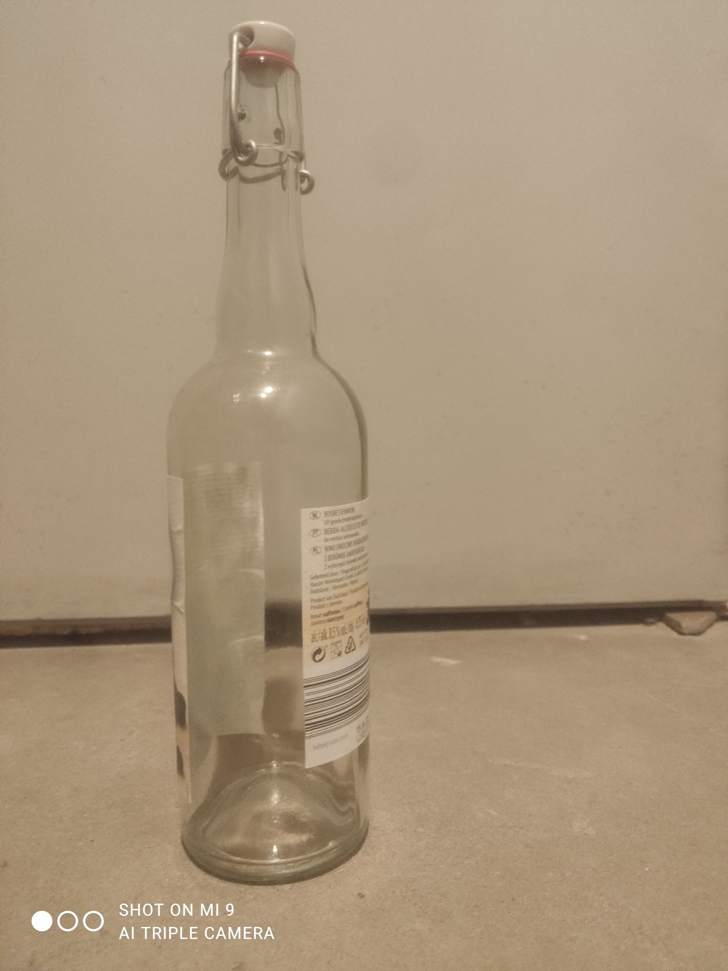 Butelka z kapslem