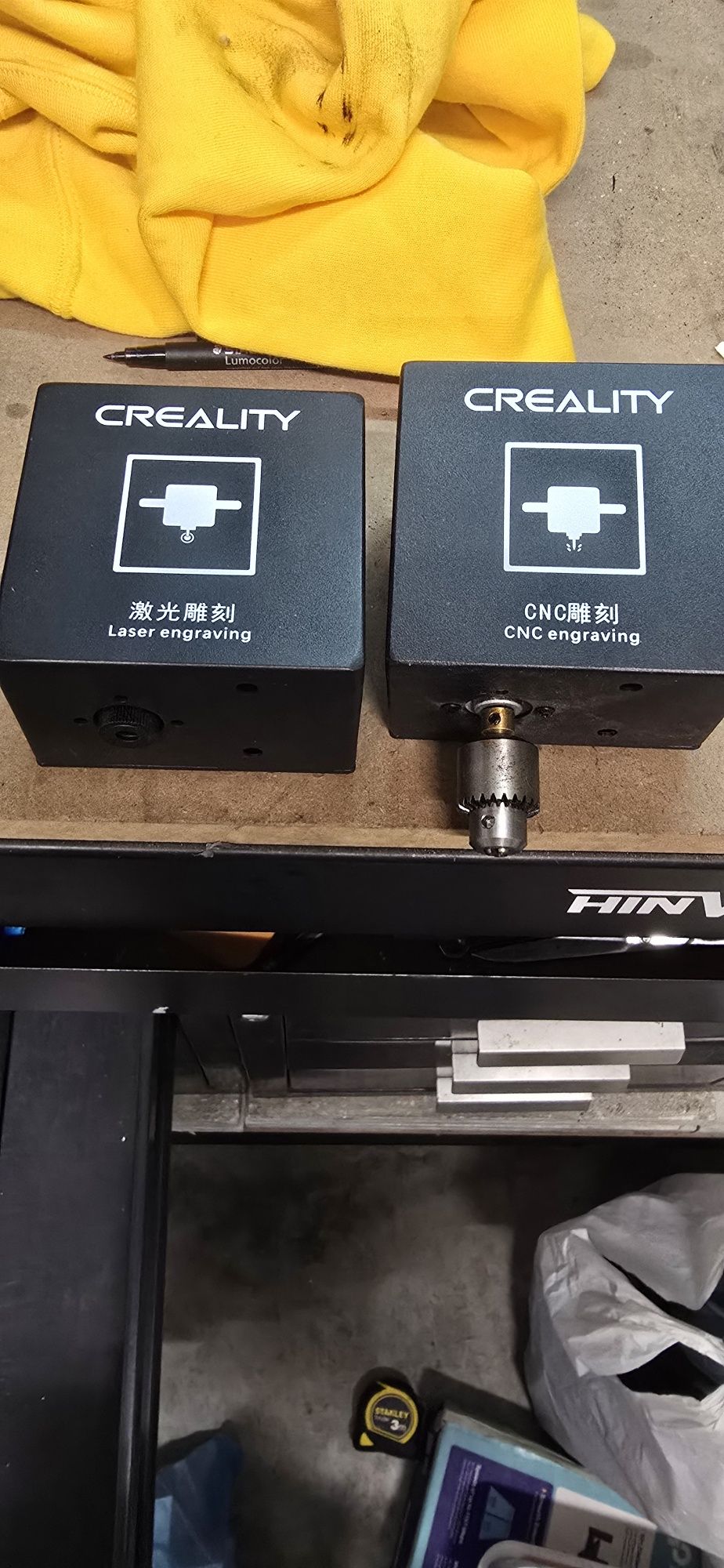 Laser e cnc creality