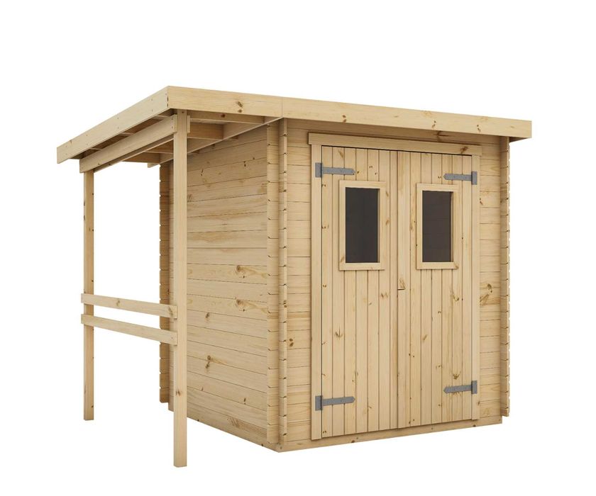 Domek Drewniany Ogrodowy Narzędziownia Składzik MEG032