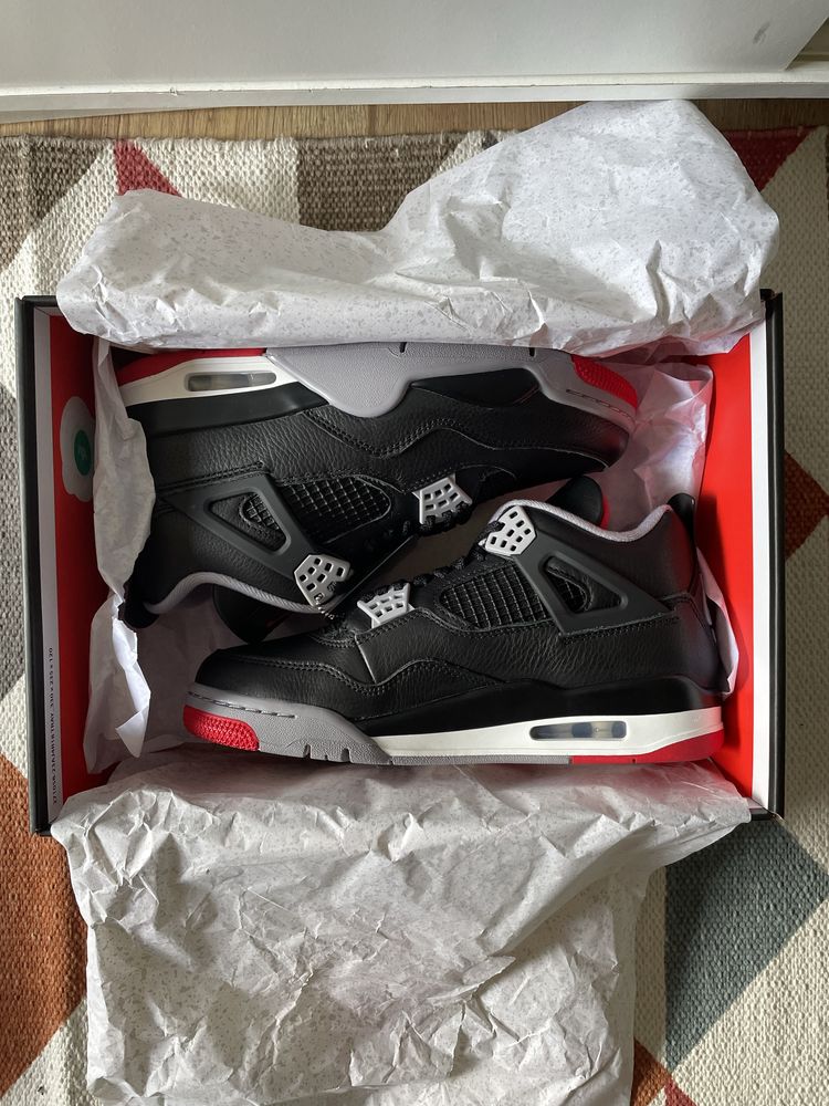 Air Jordan 4 “Bred Reimagined” 42;43;45;46