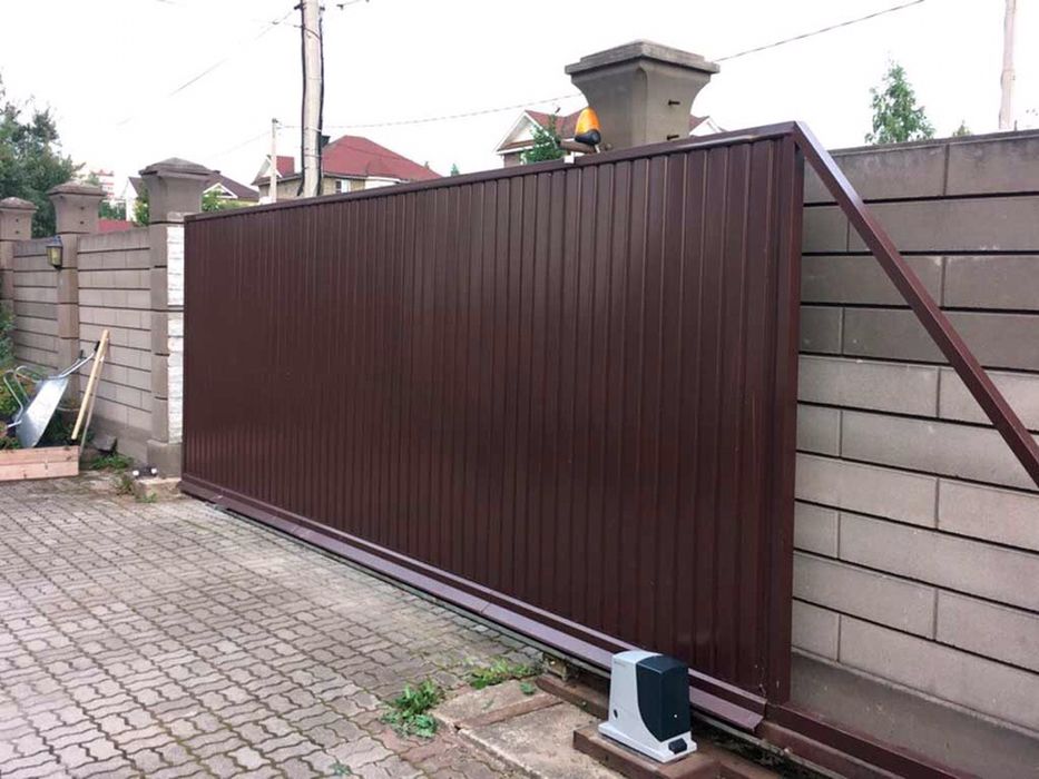 Відкатні ворота під ключ | Ворота Откатные | Автоматика | Монтаж Воріт