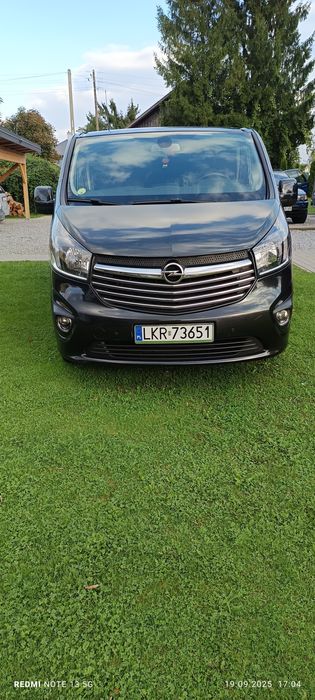 OPEL VIVARO 1.6 CDTI 140 KM 2016r. 5 Osobowy przebieg 222747