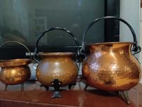 Продам Медные винтажеые котелки