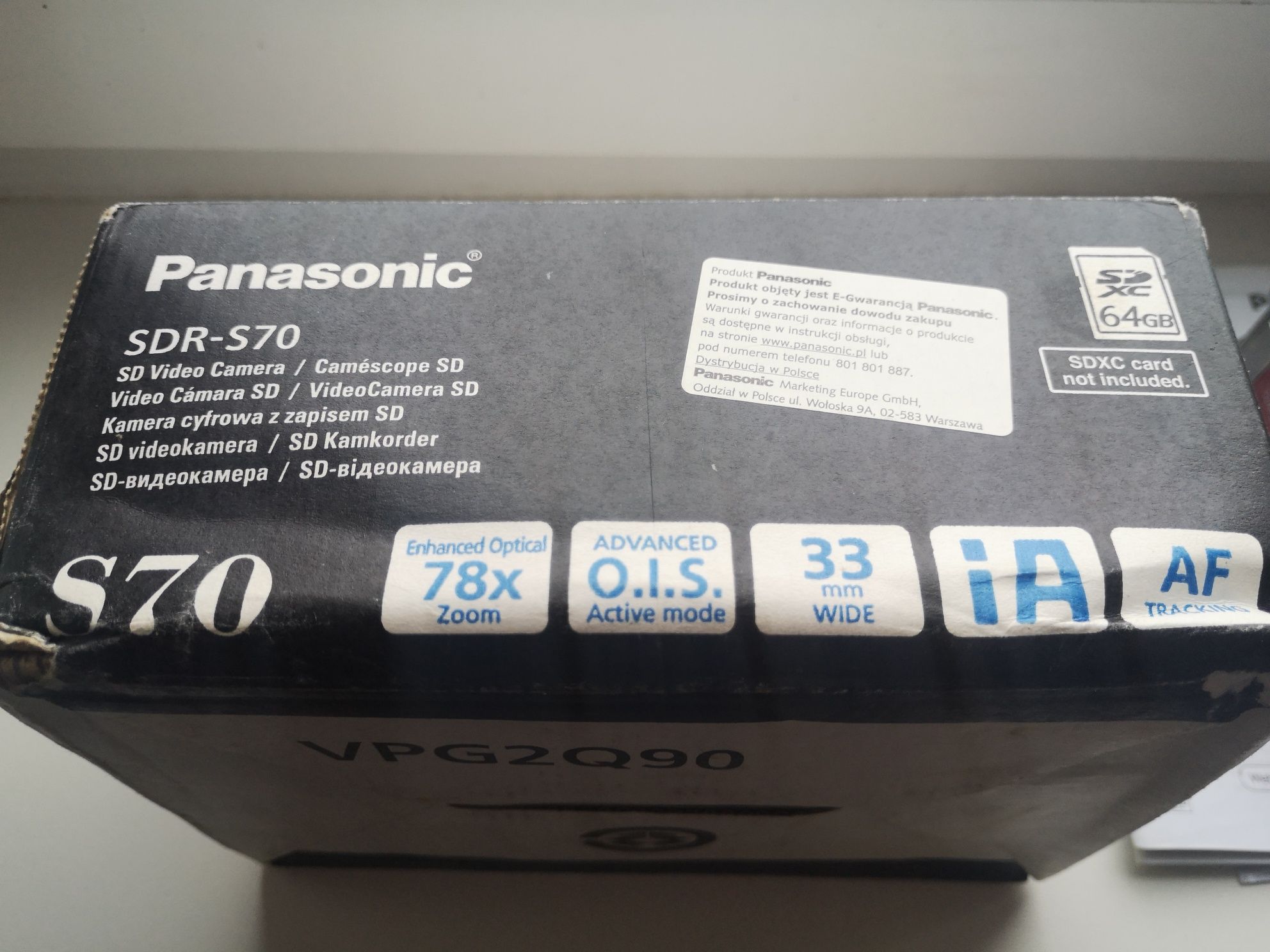 Kamera video Panasonic