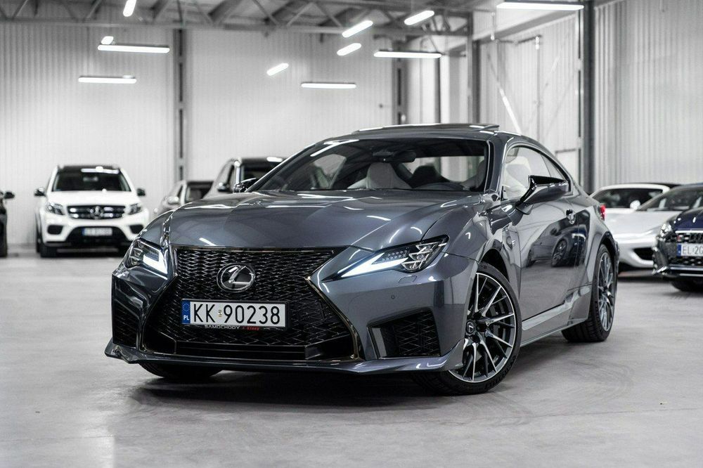 Lexus RC V8 5.0L 477KM. Salon PL. 10 tys km. Gwarancja do 02.2026.
