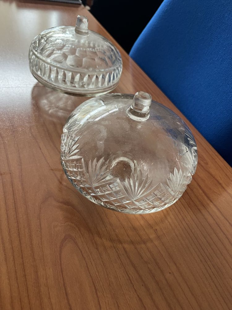 Depósitos de candeeiro em cristal