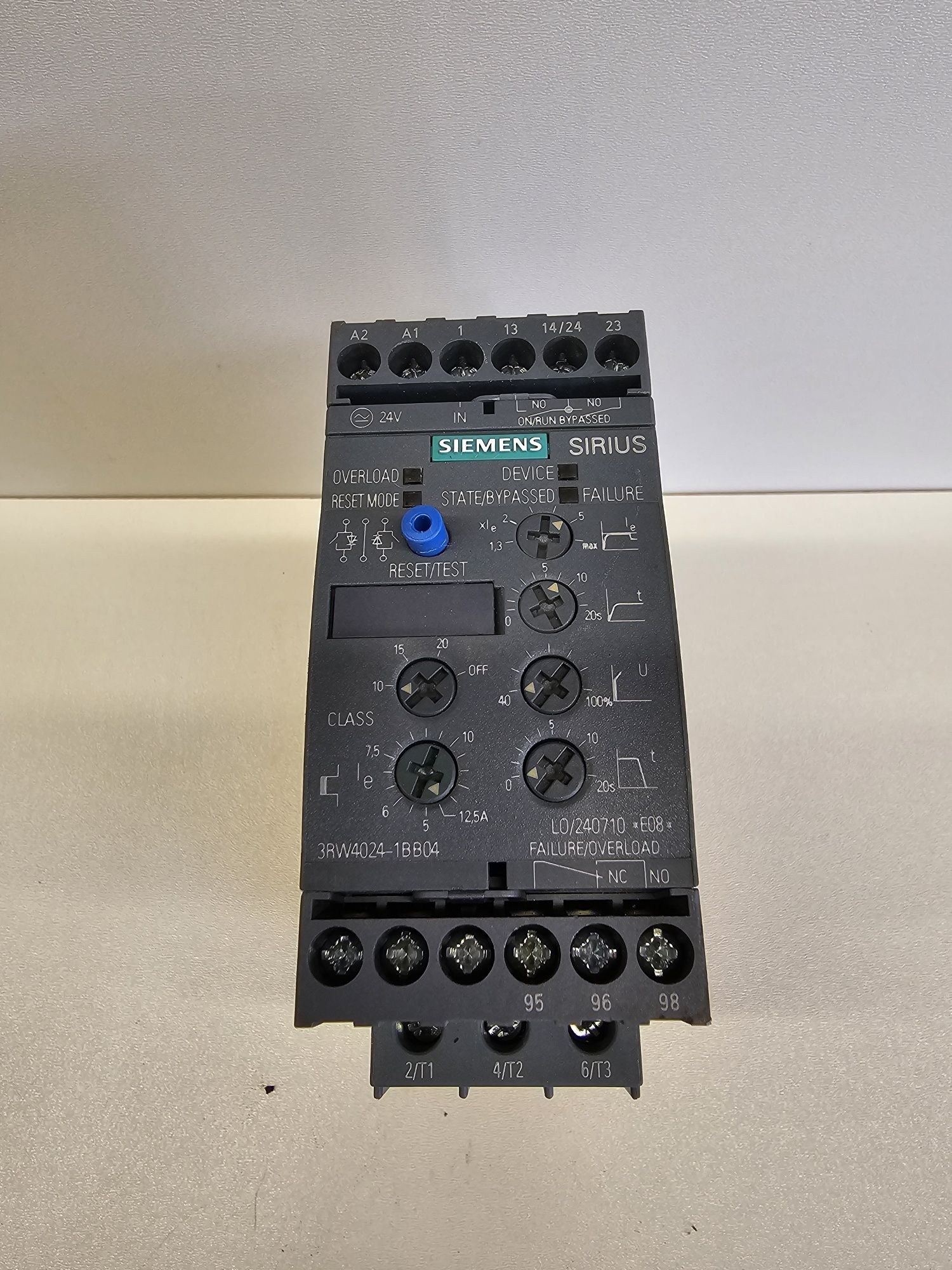 Softstart Siemens Sirius 3RW4024-1BB04