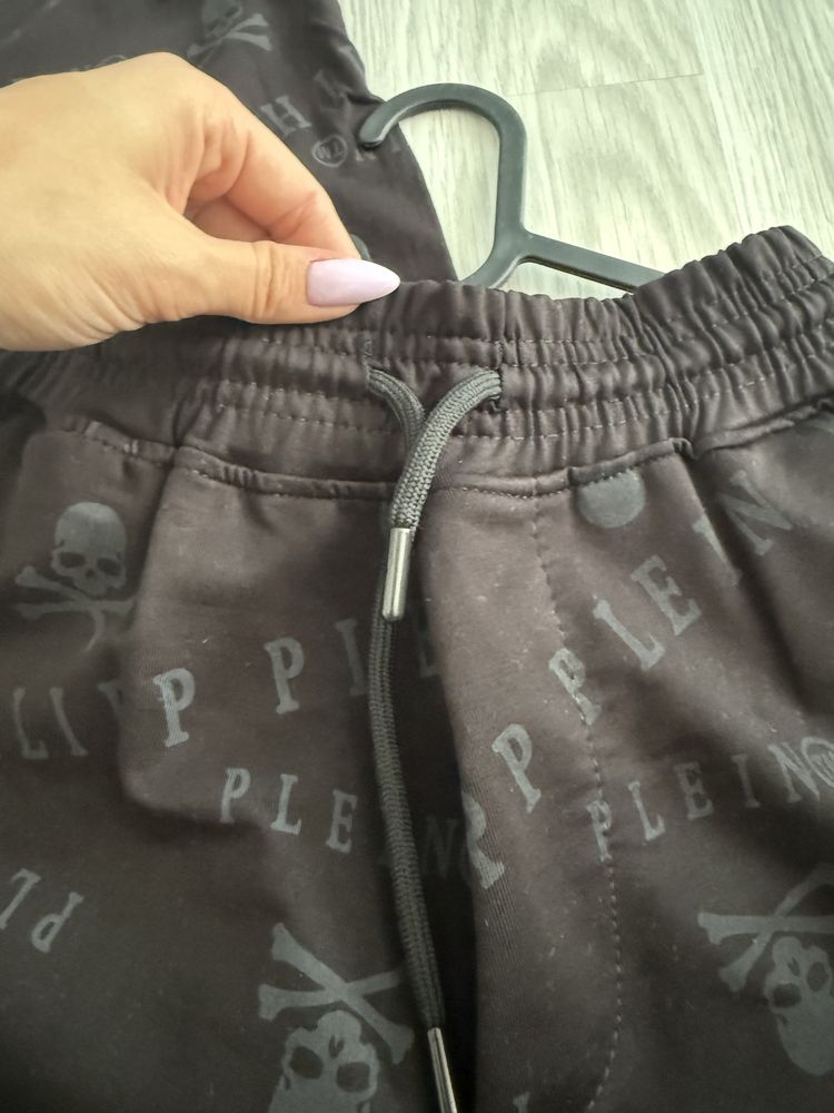 Komplet męski philip plein spodenki koszulka dres