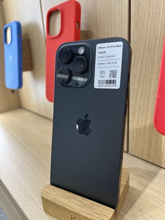 Б/У iPhone 16 Pro max | 256 gb | Black, Desert, Natural Titanium