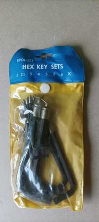 Klucze imbusowe 8 PCS/SET hex key seta