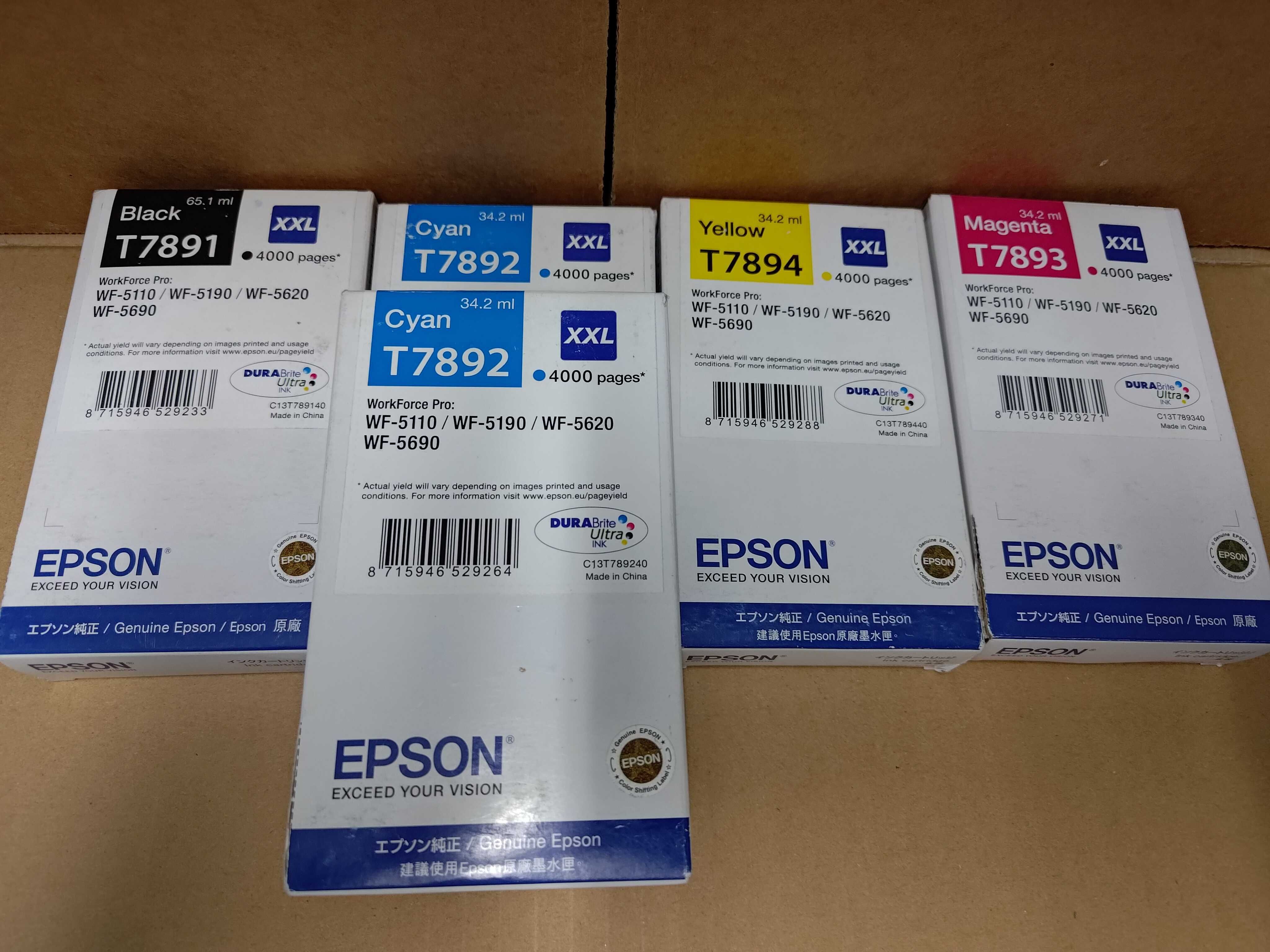 Картридж Epson T7891/T7892/T7893/T7894