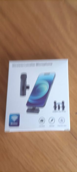 Microfone Wireless para telemóveis USB C