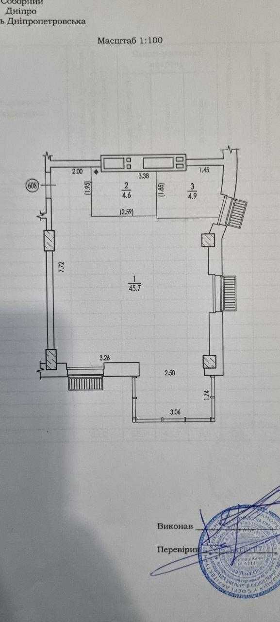 Продам квартиру 55 м2 в ЖК Loft Smart.  Центр міста