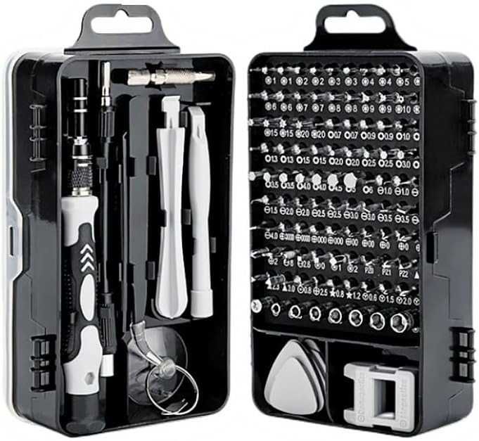 Kit de Destornillador de Precisão 115 em 1