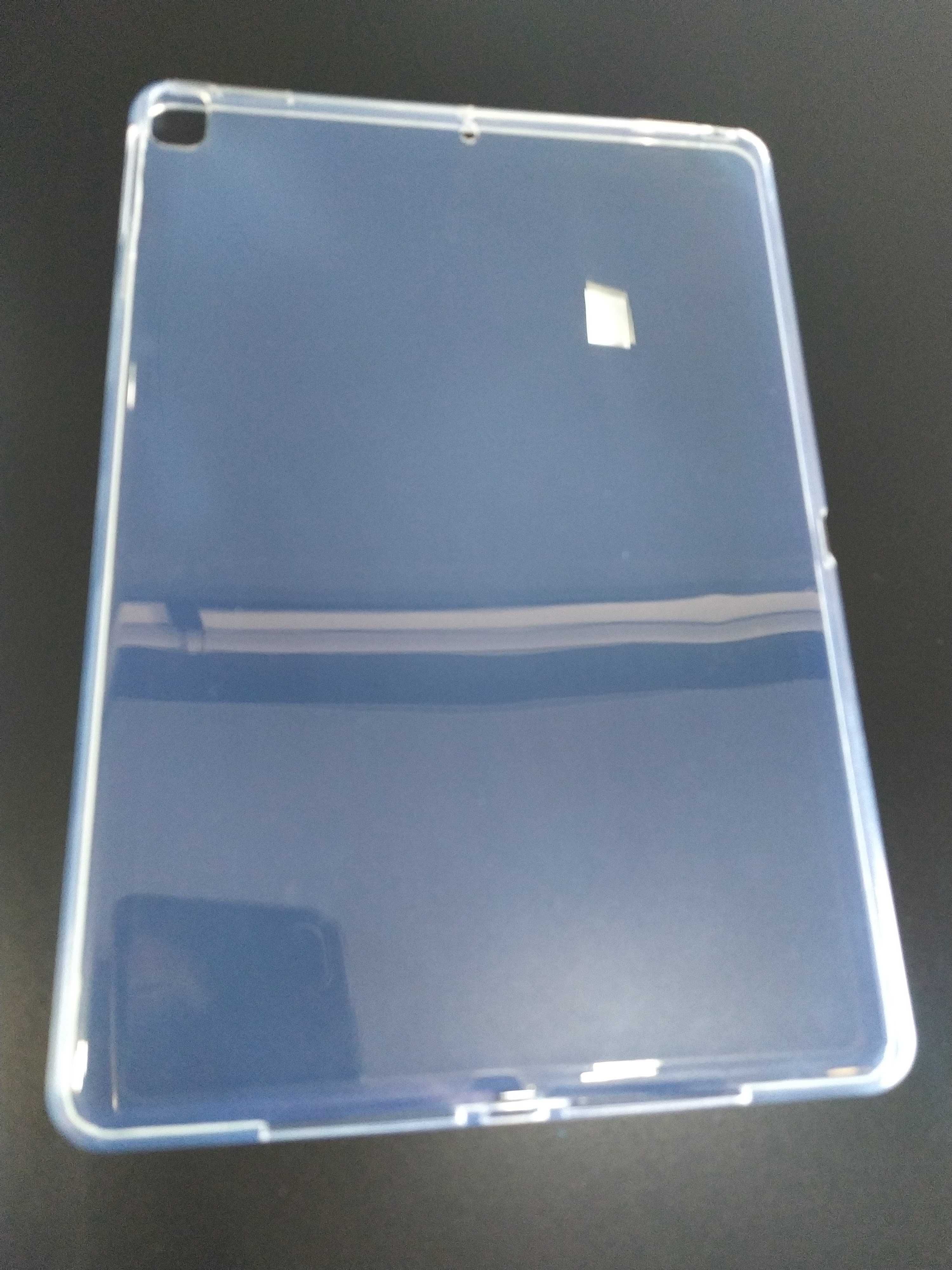 Capa de silicone transparente para iPad 10.2 2019 e 2020