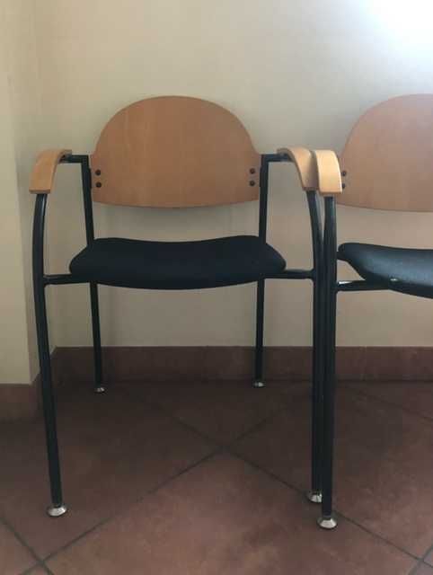 Krzesła biurowe jasny brąz