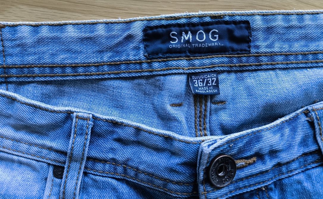 Джинсовые шорты SMOG