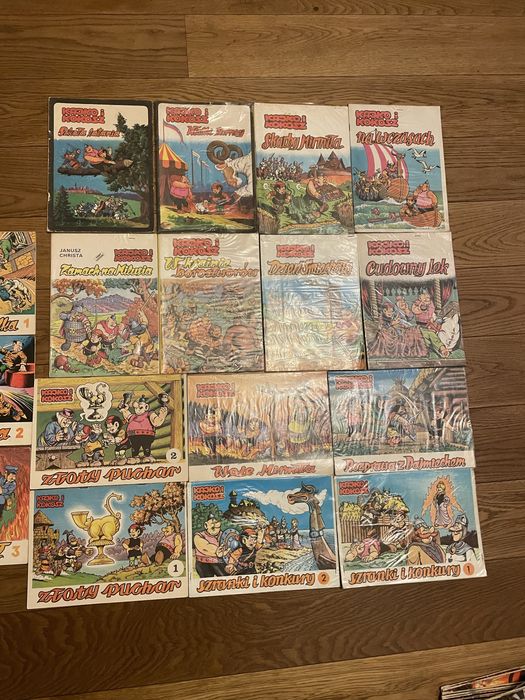 Kajko i Kokosz 14 szt, kajtek i koko 3 szt