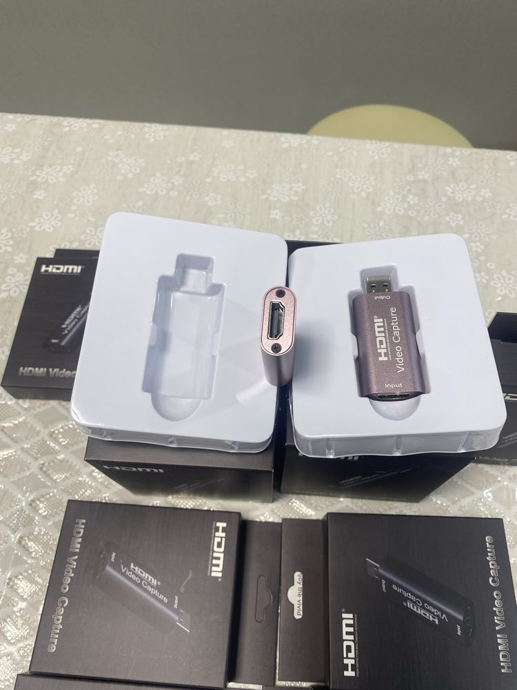 Карта видеозахвата внешняя новая USB HDMI 1080p USB 3.0