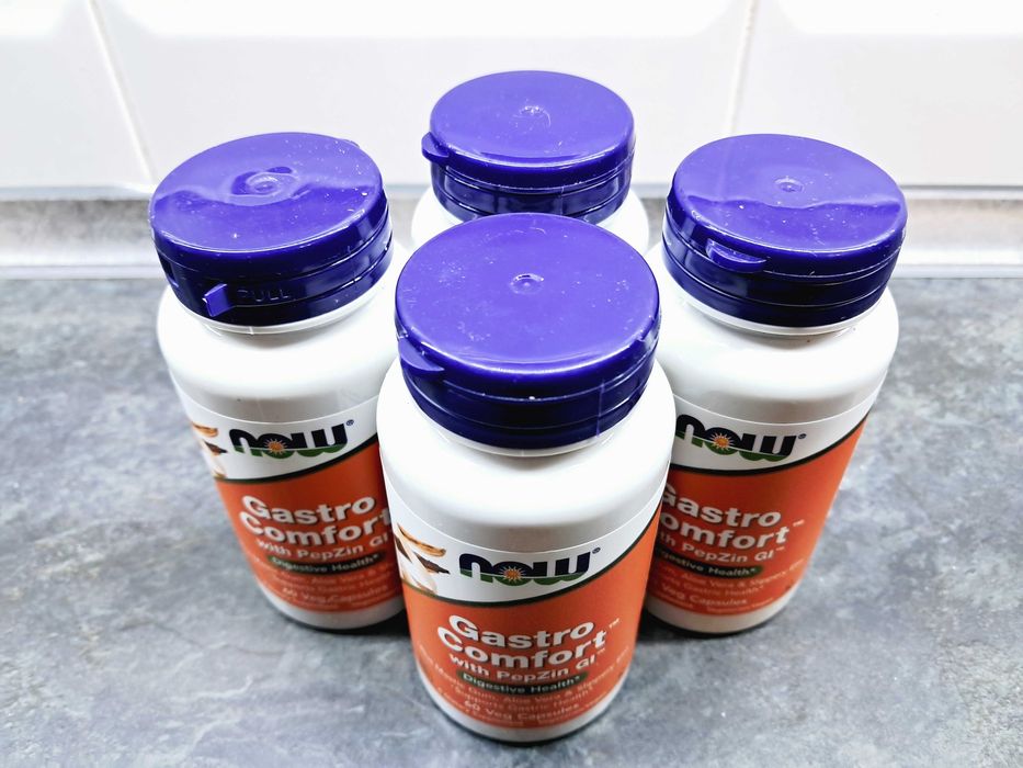 Now Foods, Gastro Comfort with PepZin GI (60 капс.), для пищеварения