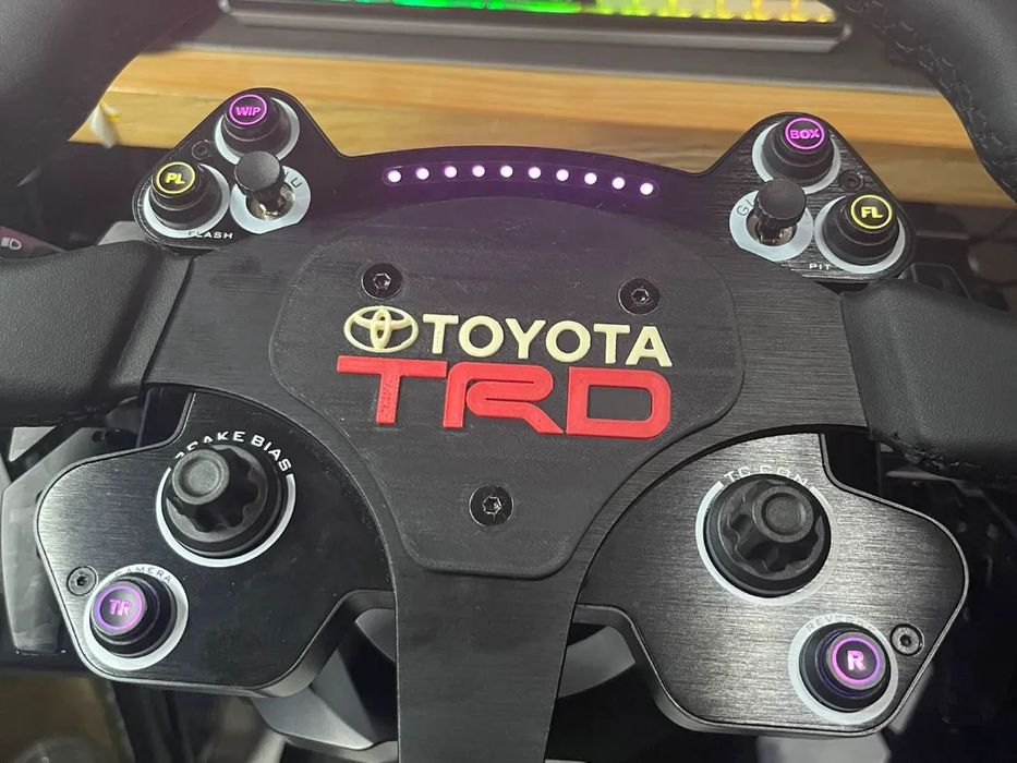 Personalização Volante MOZA CSV2 RSV2 (Logo Personalizável)