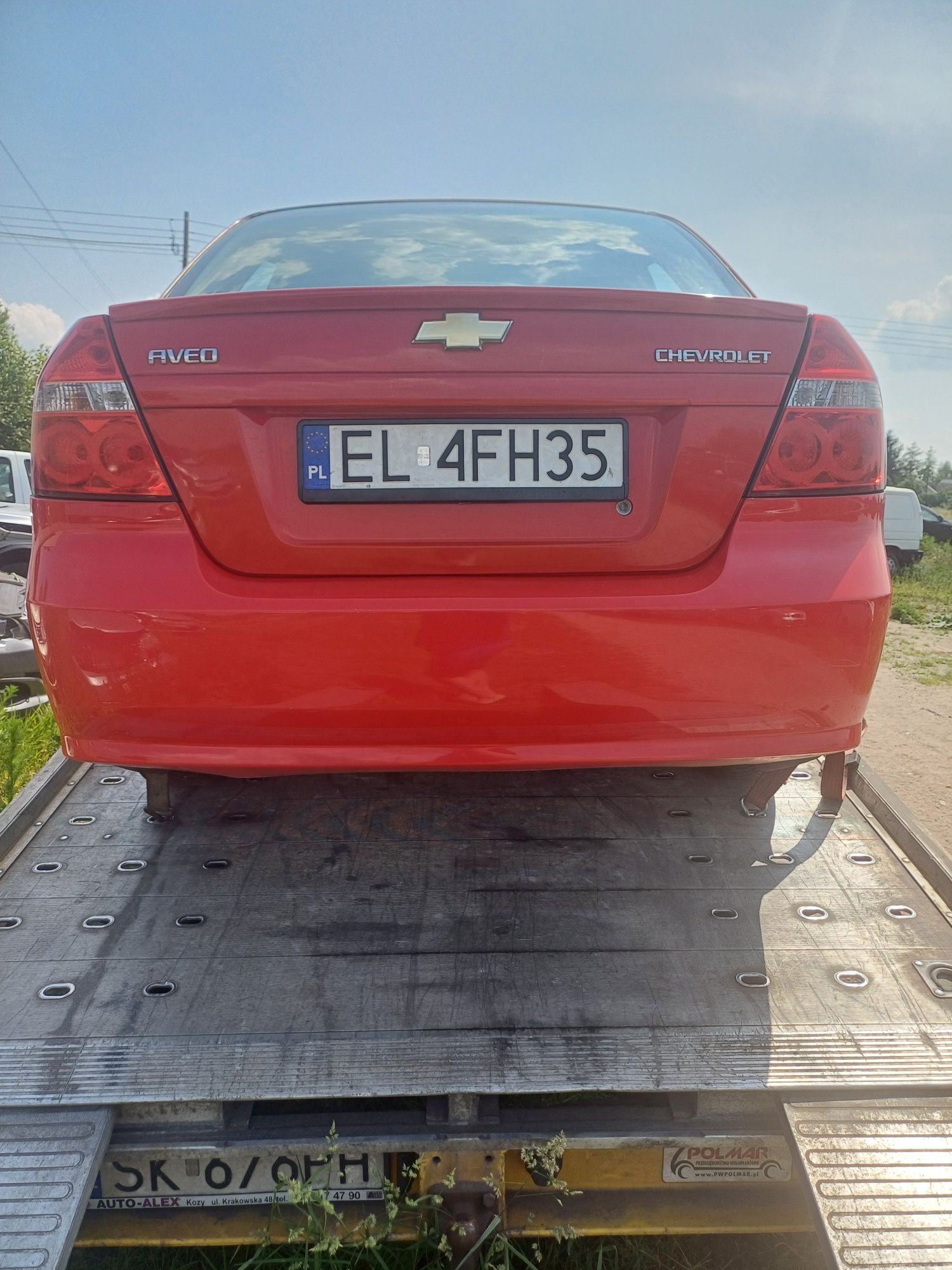 Дверка  крило капот бампер до шевроле авео т250