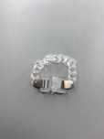 1017 ALYX 9SM bracelet bransoletka przezroczysta aktylowa opium swag