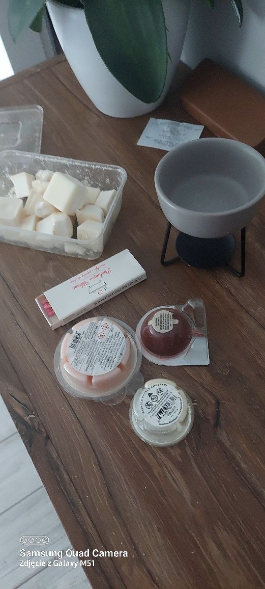 Kominek yankee Candle plus wosk isojowe goose Creek, milkhouse