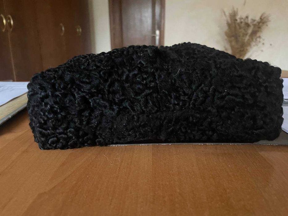 Сумка -шопер з натурального хутра каракуль