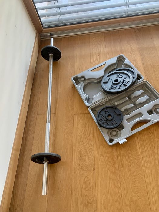 Set de halteres domyos da Decathlon