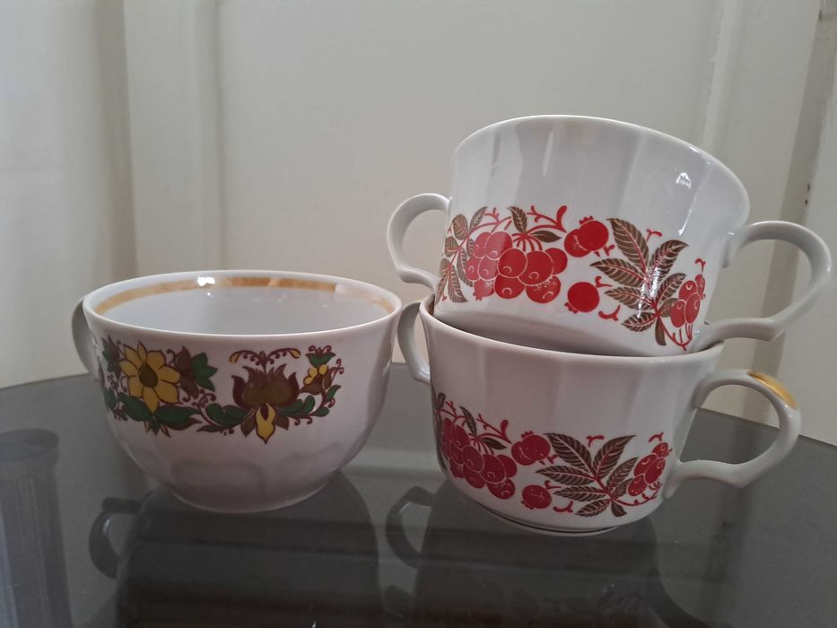 Чашка "Сонях"450мл, бульйонниці 400мл, кружка 0.5л вир-во Київ
