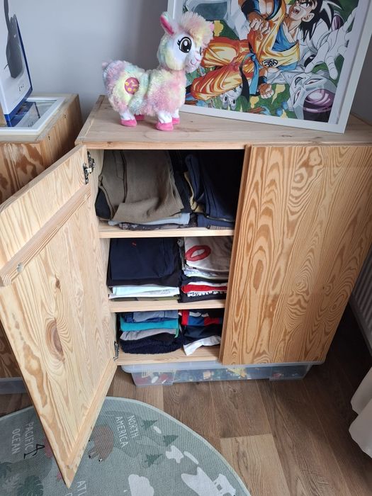 Ivar ikea sosnowa szafka komoda półka