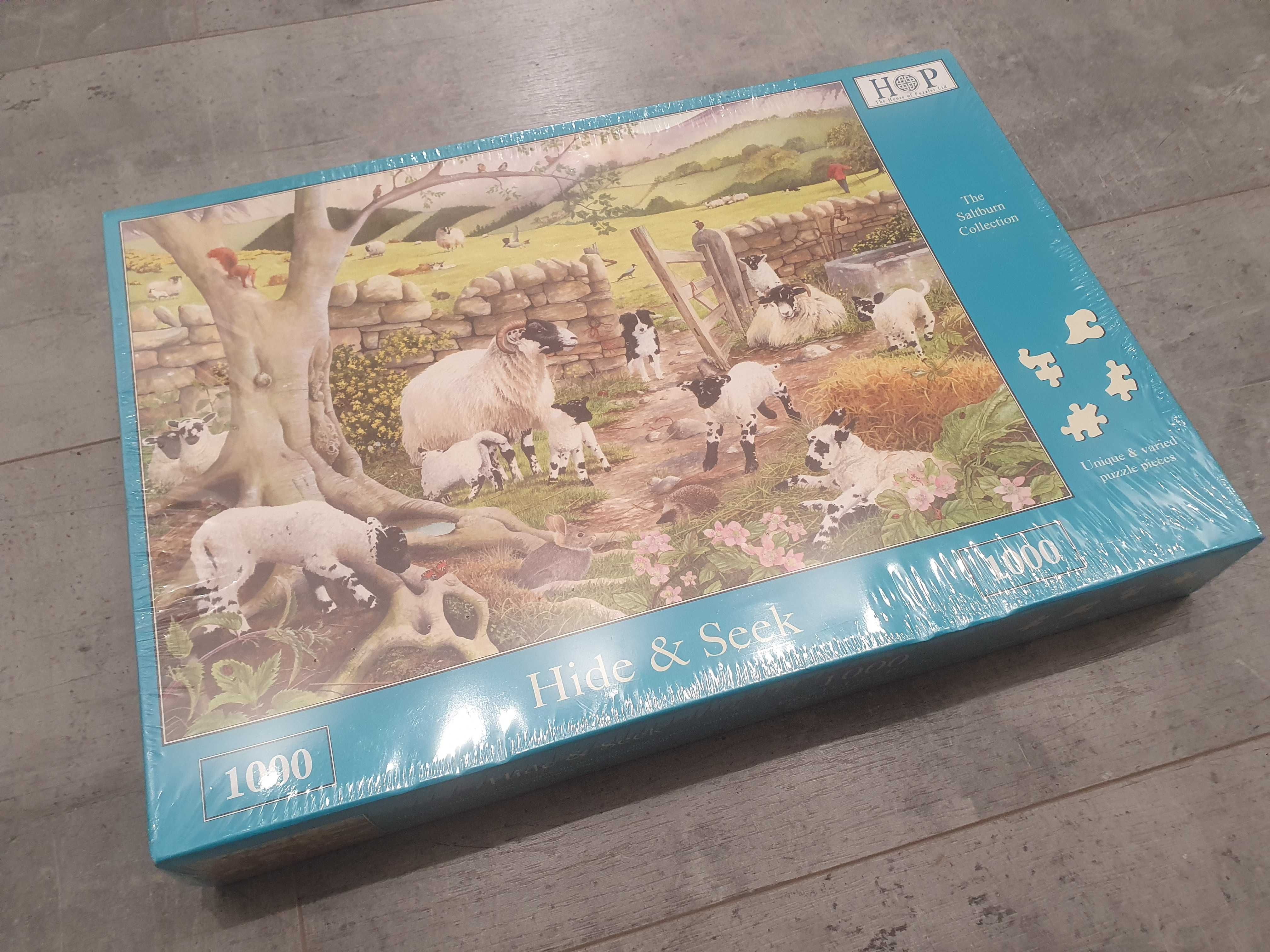 Puzzle HOP 1000 Hide & Seek Border Collie