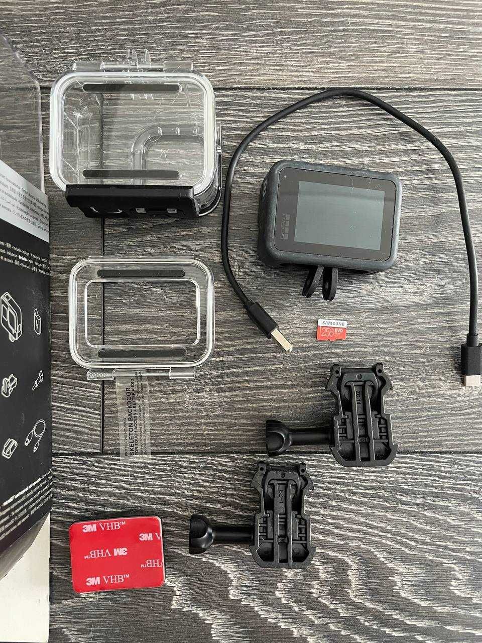 GoPro Hero 8 Екшн-камера CHDHX-801-RW + аквабокс + карта на 256 Гб
