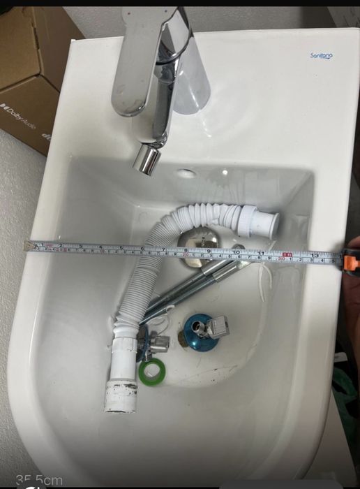 Bidé com torneira Sanitana Novo