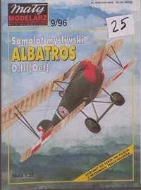 Mały Modelarz 9/1996 Samolot myśliwski ALBATROS D.III(Oef)