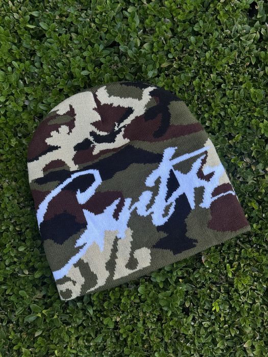 Шапка Corteiz камуфляжна чоловіча зимня шапка Кортеиз шапка Кортез